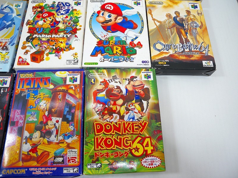 HK7470★N64 ニンテンドー64 ゲームソフト大量まとめ売り 23本セット 箱入 ※状態未チェック 現状渡し【ジャンク】_画像5