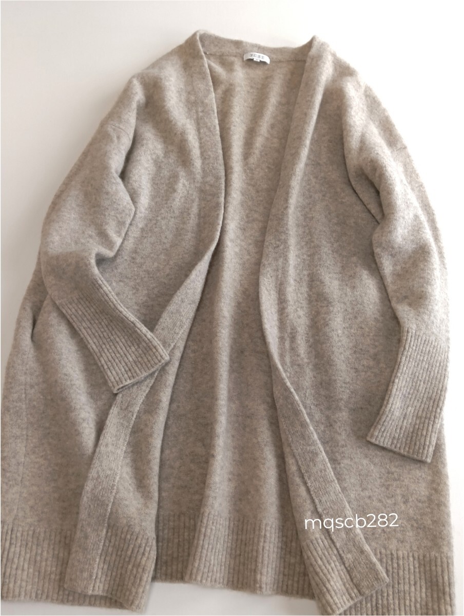 プラステ　PLST 　ウール×ヤク　ブレンド　カーディガン　size M　ベージュ　　　　秋の羽織りもの♪_画像2