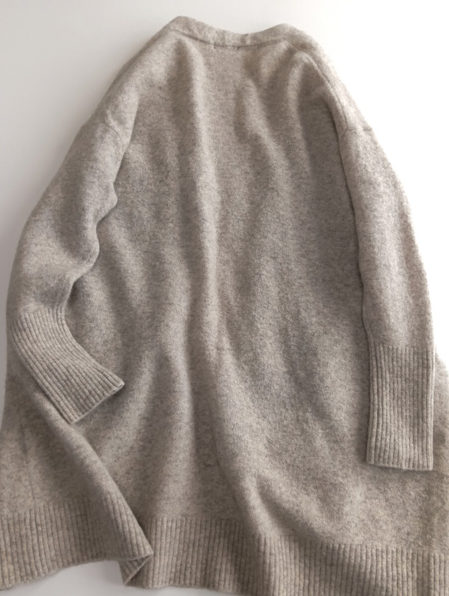 プラステ　PLST 　ウール×ヤク　ブレンド　カーディガン　size M　ベージュ　　　　秋の羽織りもの♪_画像9