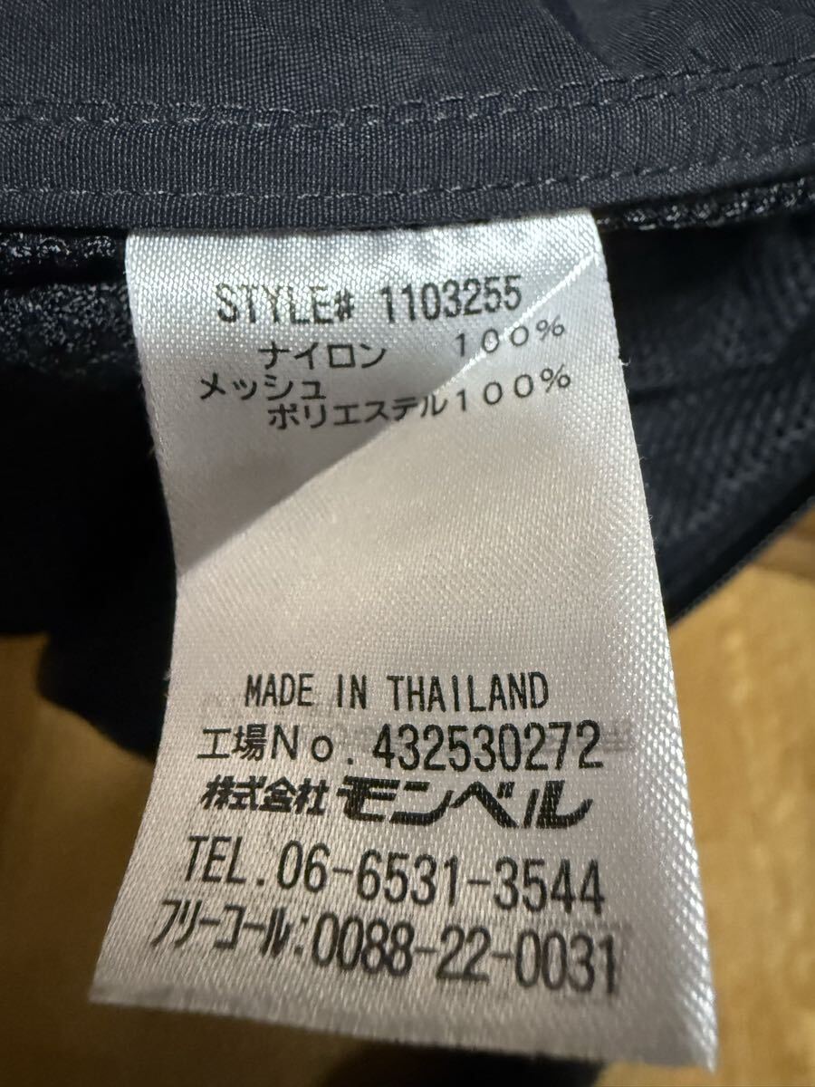 モンベル ODフードベスト メンズ ブラック XL mont-bell BK_画像4