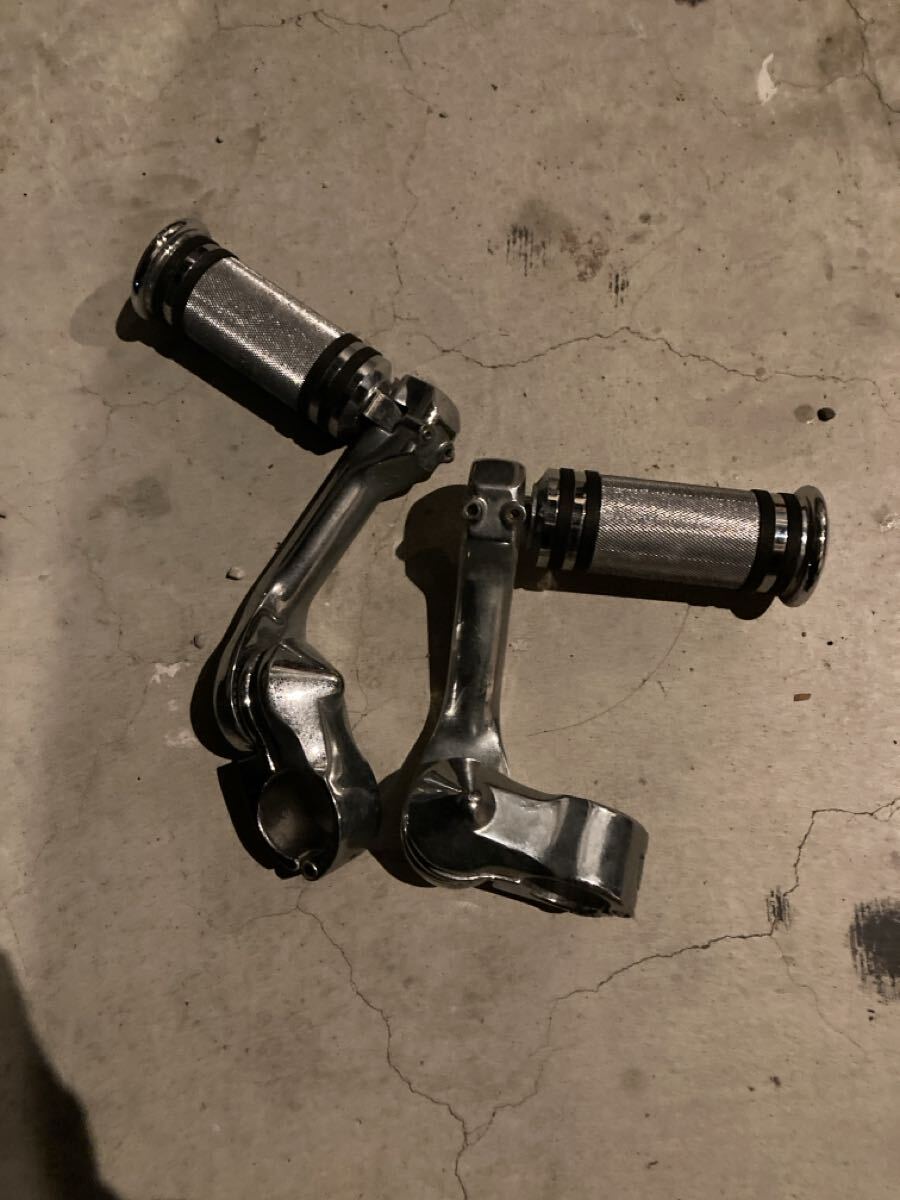 ハイウェイペグ　ハーレー　ツーリング　ソフテイル メッキ　ロードグライド　ストリートグライド　ウルトラ_画像4