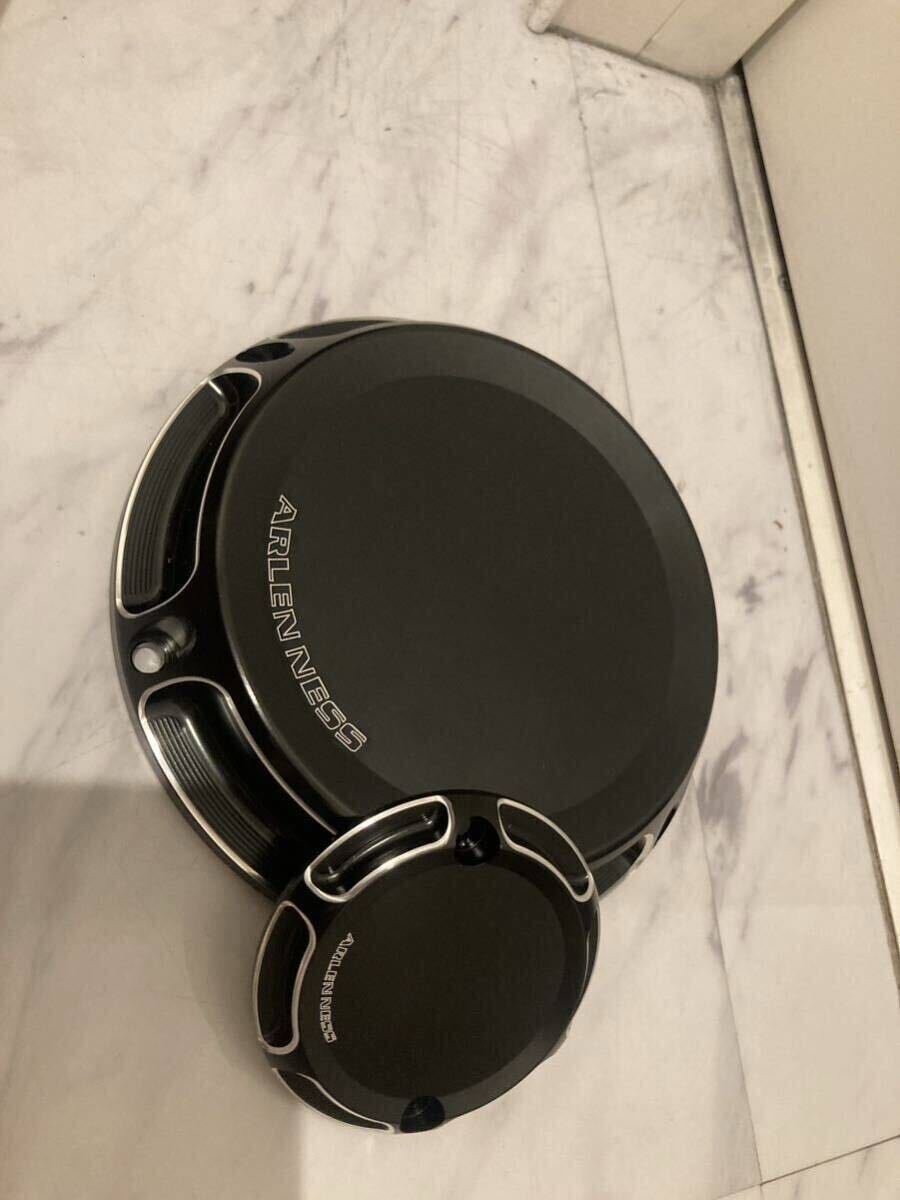 スポーツスター 送込み 即納 ダービー タイマー カバー セット2004年以降 コントラスカット ハーレー XL アイアン48 ブラック_画像1