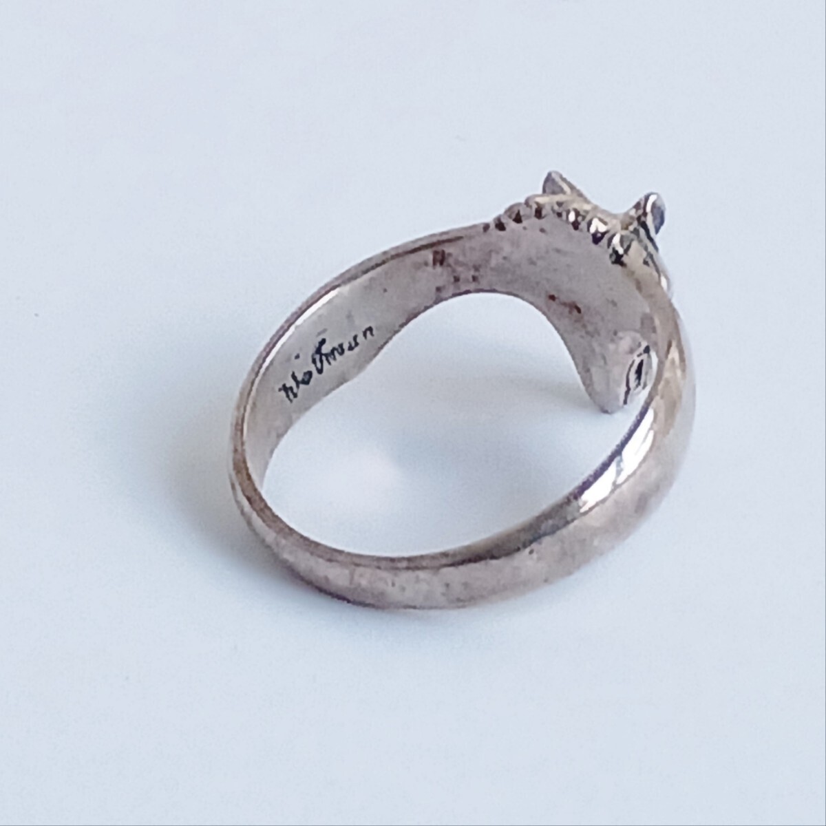 リング３点セットとポーチ１点　 ウルフマン B.R.S かすう工房　シルバーリング_画像7