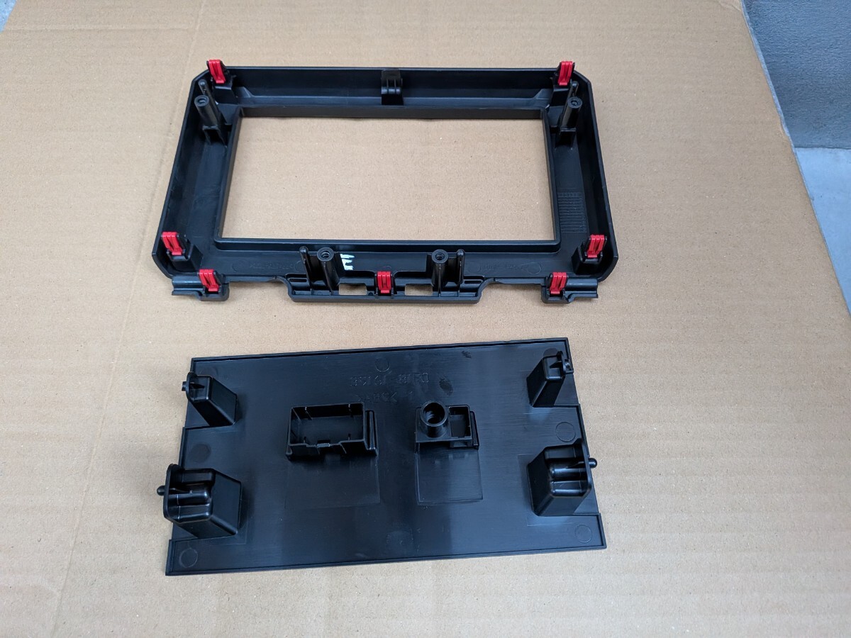 ジムニーノマド 新車外し オーディオレスパネル 7インチ用オーディオパネル 73821-80TO 39161-81PO_画像3