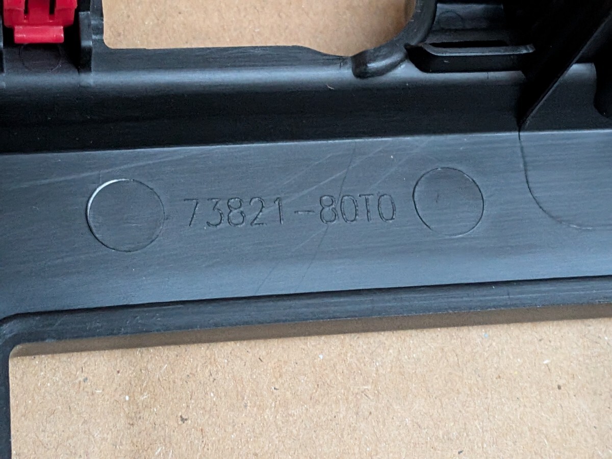 ジムニーノマド 新車外し オーディオレスパネル 7インチ用オーディオパネル 73821-80TO 39161-81PO_画像4