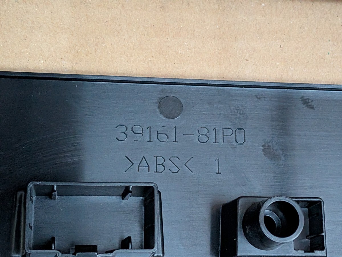 ジムニーノマド 新車外し オーディオレスパネル 7インチ用オーディオパネル 73821-80TO 39161-81PO_画像5