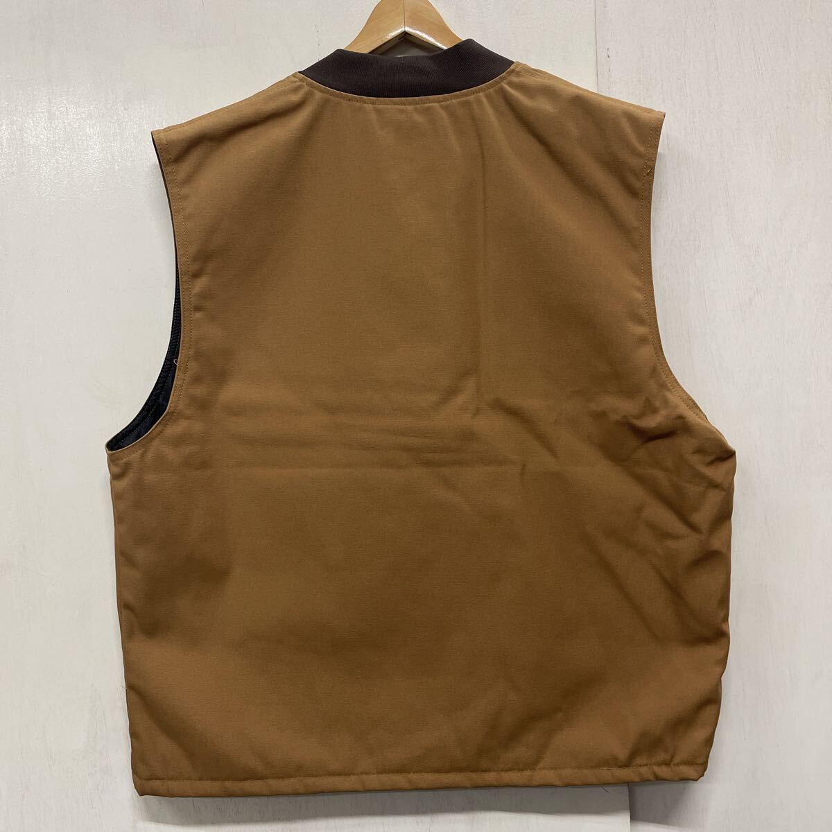 L 新品 VD22 レッドキャップ ブラウン ダックベスト RED KAP Blended Duck Insulated Vest ダック 1_画像2