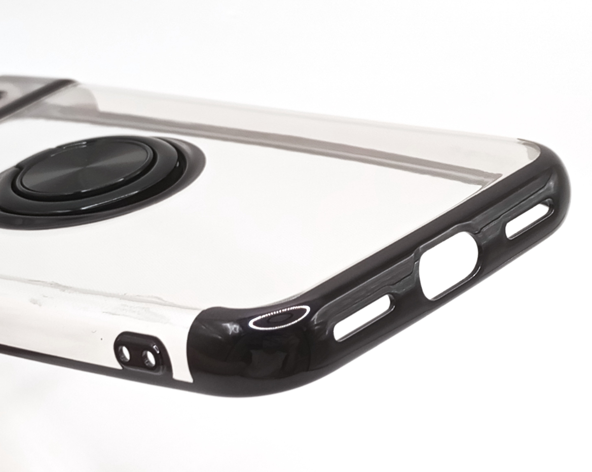 Pixel 8a スケルトン リング スマホケース ブラック(ゆうパケ)_画像4