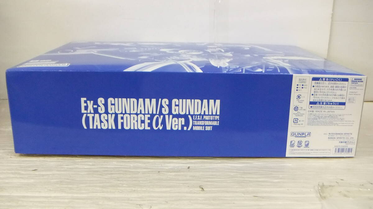 ◆◇◆MG 1/100 Ex-Sガンダム/Sガンダム(タスクフォースα Ver.) プレミアムバンダイ限定 ※同梱不可 :玩ta1331-100ネ◇◆_画像3