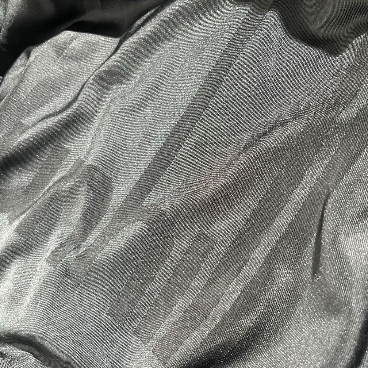 驚愕XXL!!/超美品 ●dunhill【現行タグ/ロゴジャガード織/ラゲージ】ダンヒル メンズ ●ブラックジャケット ブルゾン 胸元ワッペン wジップ_画像2