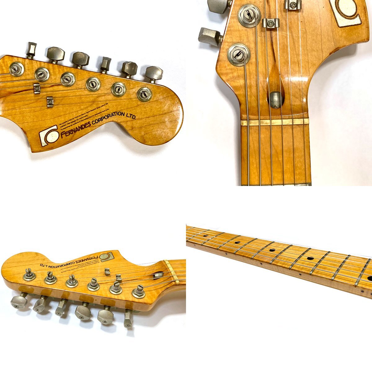 Fernandes 石ロゴ 1977-1981 ストラトタイプ 3本ボルト FST-50 FST50 フェルナンデス エレキギター_画像2