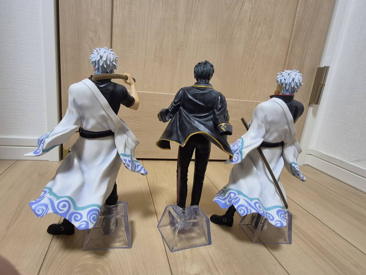 銀時 一番くじ ~くじはノリとタイミング~ A賞 坂田銀時 、B賞 土方十四郎 、ラストワン賞 坂田銀時 の3人セット_画像2