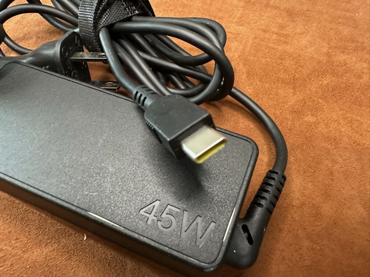 Lenovo 純正 USBC ACアダプター ADLX45YCC2D 45W（20V／2.25A）在庫複数あり_画像5