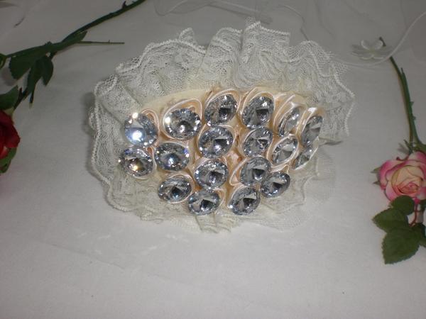  роскошный * Kirakira * стразы есть гонки лента-ободок 