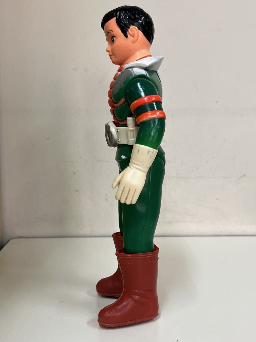 旧バンダイ 仮面ライダー V3 面取れ 当時物 石森プロ ソフビ_画像3