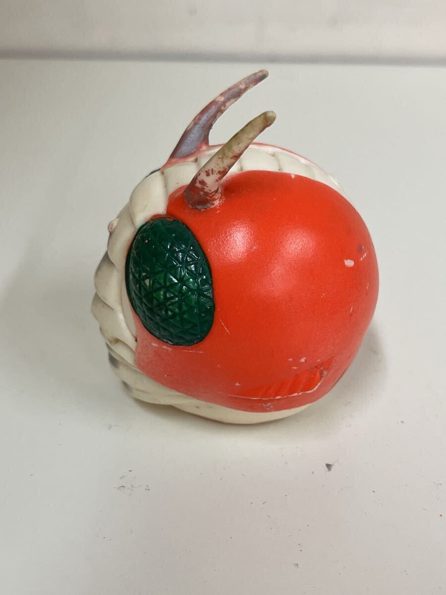 旧バンダイ 仮面ライダー V3 面取れ 当時物 石森プロ ソフビ_画像7