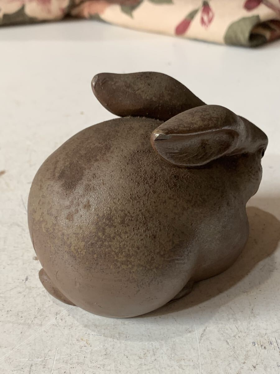 備前焼 兎 陶弘_画像3