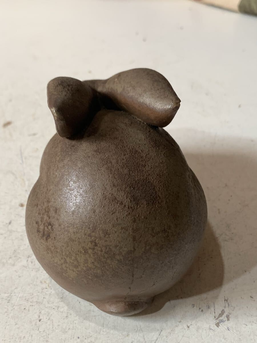 備前焼 兎 陶弘_画像4