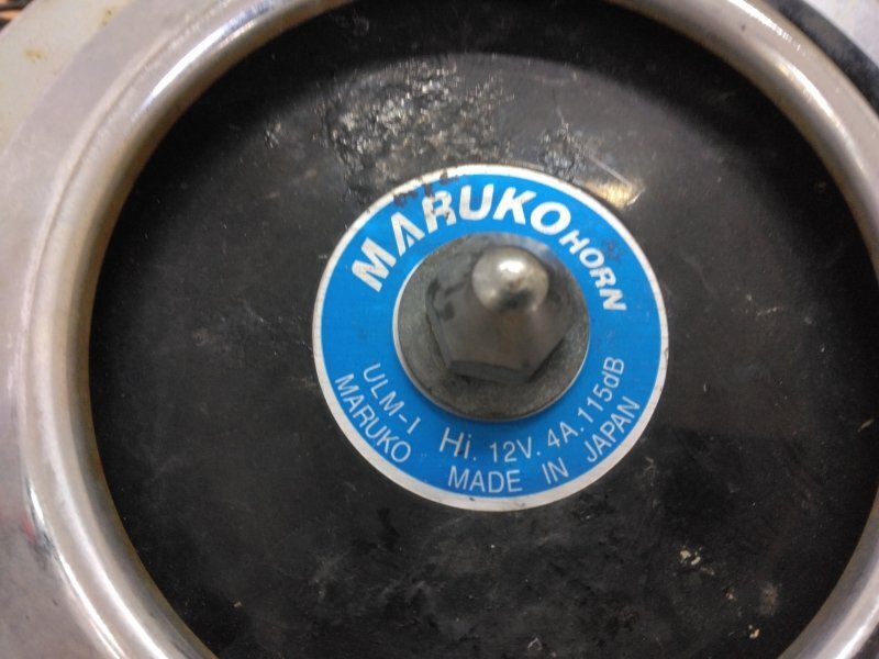 当時物 旧車 MARUKO HORN マルコホーン ULM-I MK21S パレットにて使用_画像5
