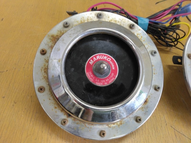 当時物 旧車 MARUKO HORN マルコホーン ULM-I MK21S パレットにて使用_画像2