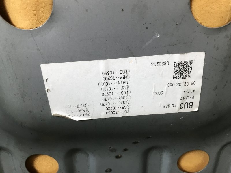 TV1/TV2/TW1/TW2 サンバー ディアス 最終型 フロント左 シート 助手席 アシスタントシート ※個人宅配送不可_画像9