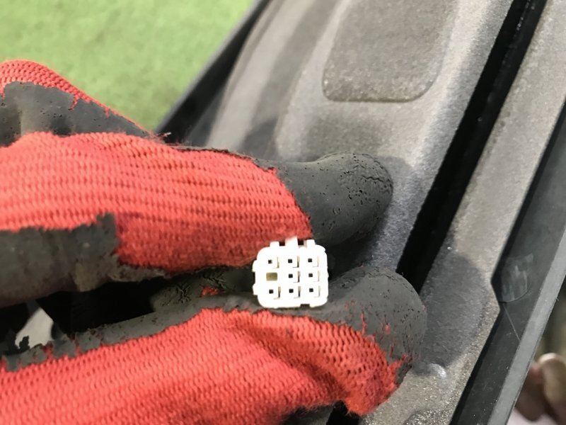 DE3FS/DE3AS/DEJFS/DE5FS デミオ 右ドアミラー ISHIZAKI 525 526 7ピン_画像7