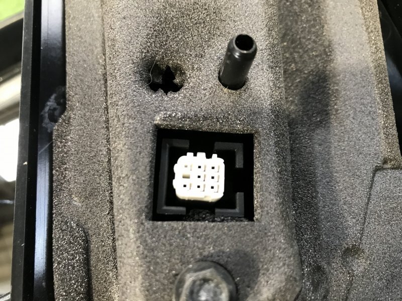 DE3FS/DE3AS/DEJFS/DE5FS デミオ 左ドアミラー ISHIZAKI 525 526 7ピン_画像7