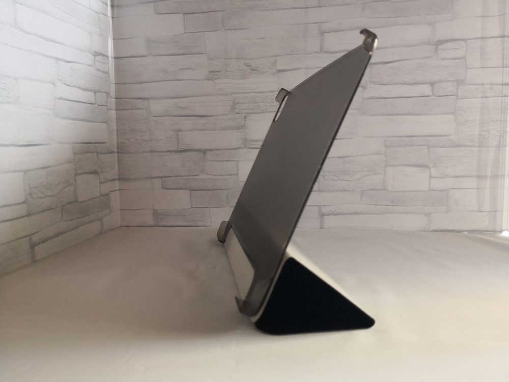 (アウトレットh-14)(薄型 軽量) iPad Air4/Air5(10.9インチ)/Pro11インチ 初代/2/3/4世代 共用 ブラック スマート ケース _画像2