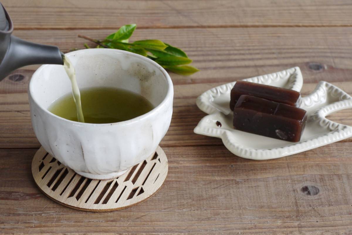 【送料無料】佐賀銘菓・小城羊羹４本セット（こしあん・抹茶・白あん・粒あん各1本ずつ）【中村屋羊羹本舗】_画像5