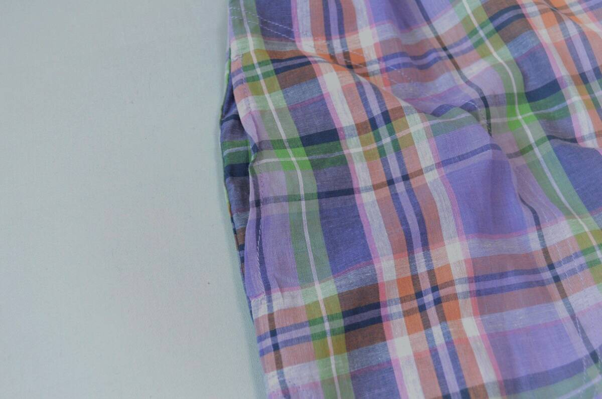 コットン100％ポケット付きシンプルなチェック大人可愛いワンピース♪_画像5