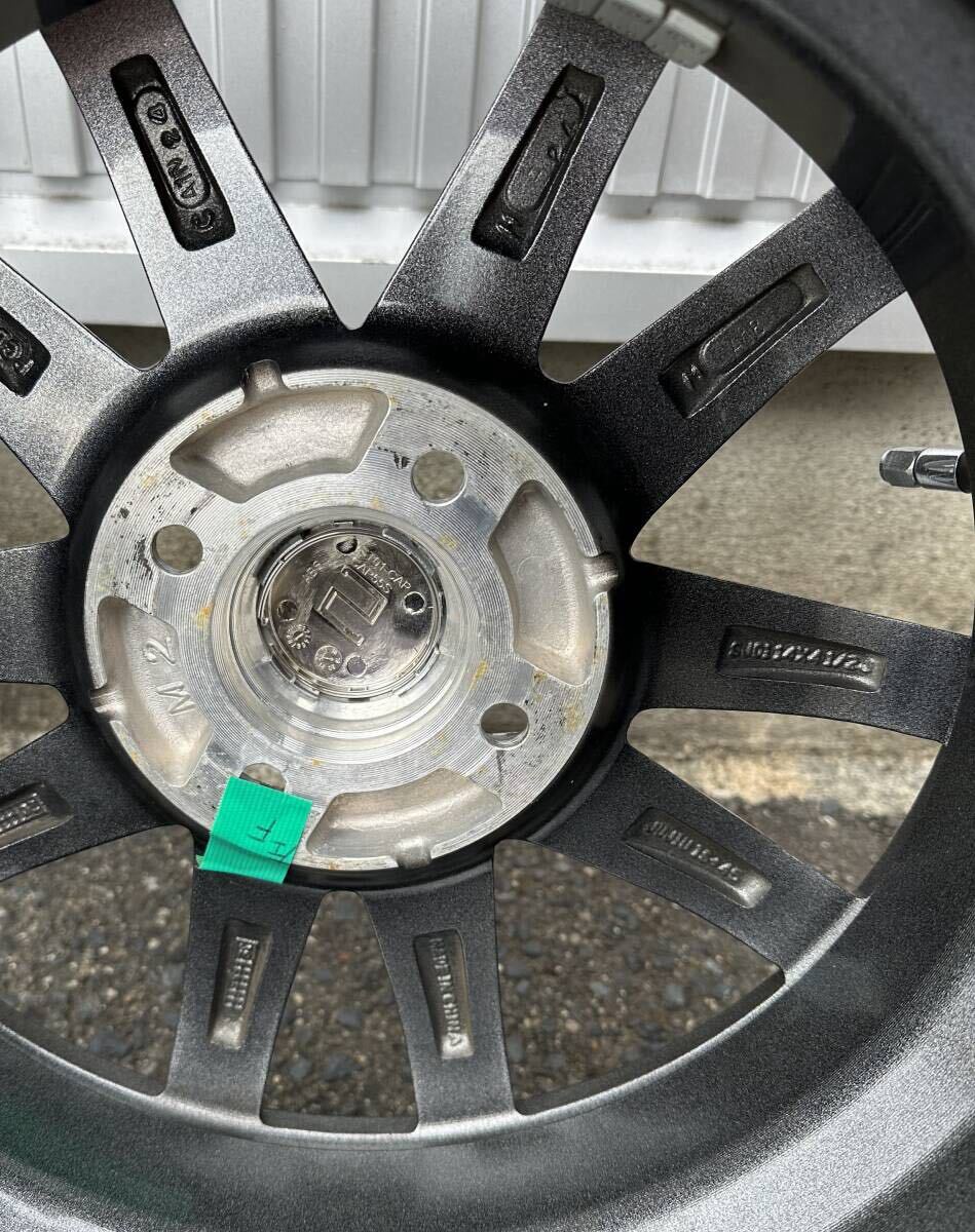 バリ山 スタッドレスタイヤホイールセット DUNLOP ウインターマックス WM01 155/65R14 ホイールSEIN(共豊)PCD100 4穴インセット45_画像8