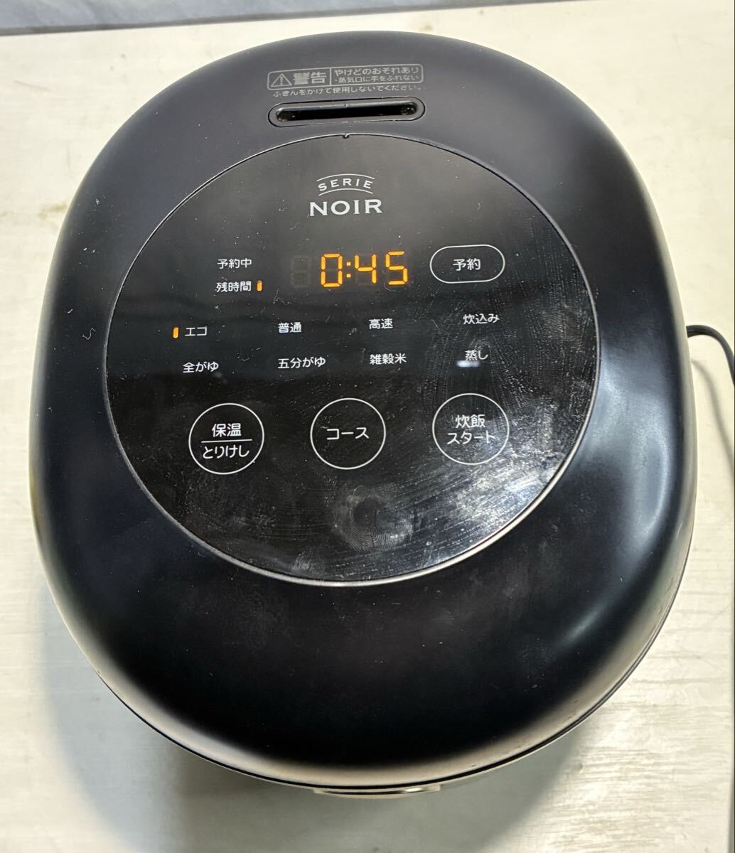 ☆ 炊飯器 YAMADASELECT ヤマダオリジナル 3合炊きマイコンジャー炊飯器 NRC-M05H1 2021年製　②_画像1