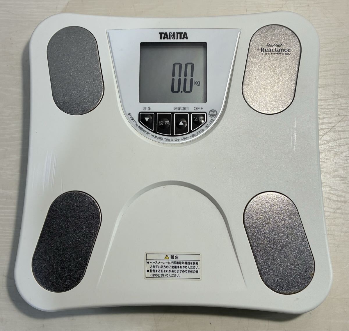 * TANITAtanita измеритель состава тела BC-753