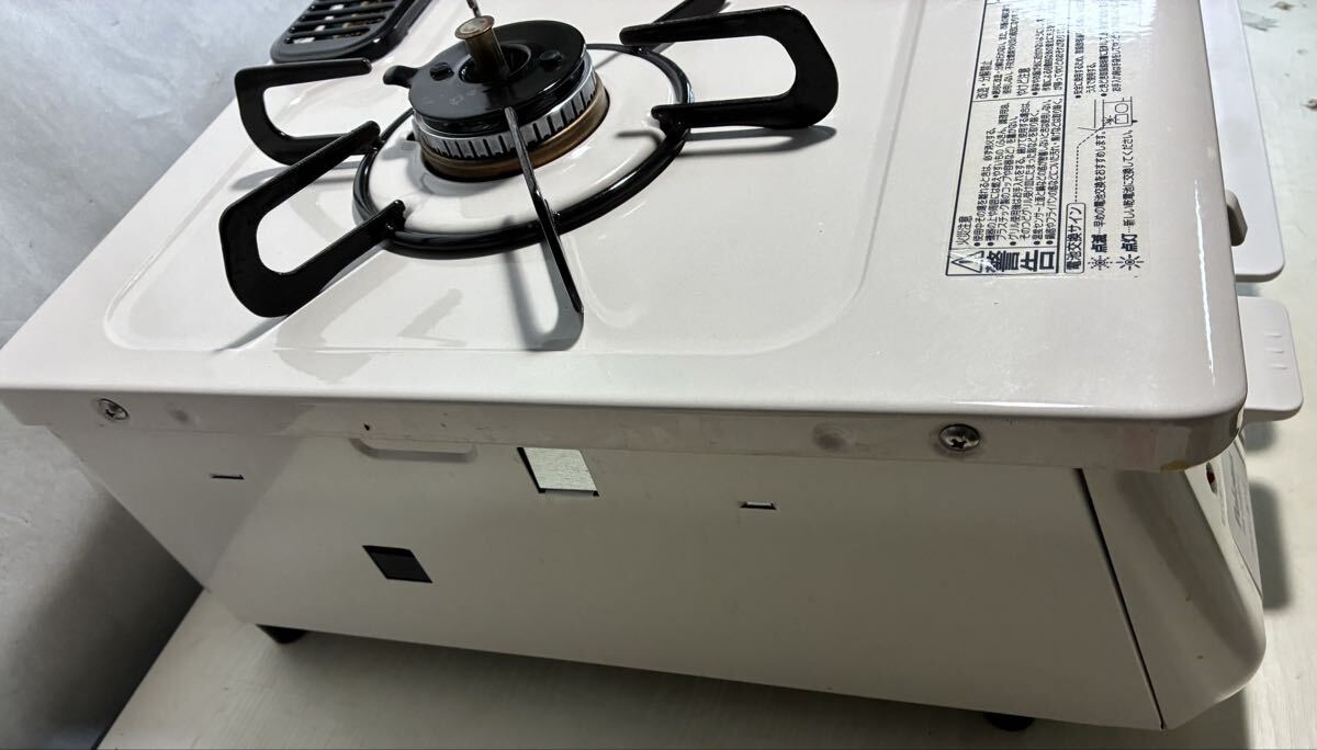 ☆ Paloma パロマ ガスコンロ 都市ガス PA-S45H-L 2023年製 家電製品 調理器具 キッチン用品 ガステーブル ④_画像4