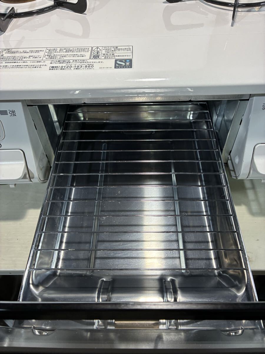 ☆ Paloma パロマ ガスコンロ 都市ガス PA-S45H-L 2023年製 家電製品 調理器具 キッチン用品 ガステーブル ④_画像3