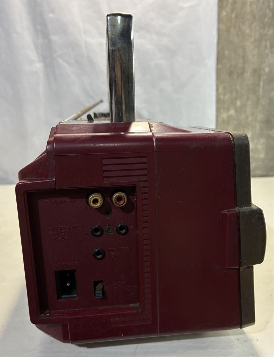 ☆ 昭和 レトロ　希少 SANYO U4-W80 ラジカセ _画像4