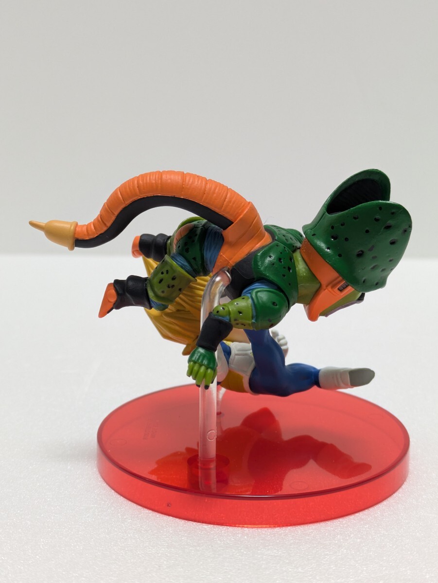 一番くじ ワールドコレクタブルフィギュア ドラゴンボール Z編 C賞 セル＆ベジータ フィギュア 開封済み 美品_画像5