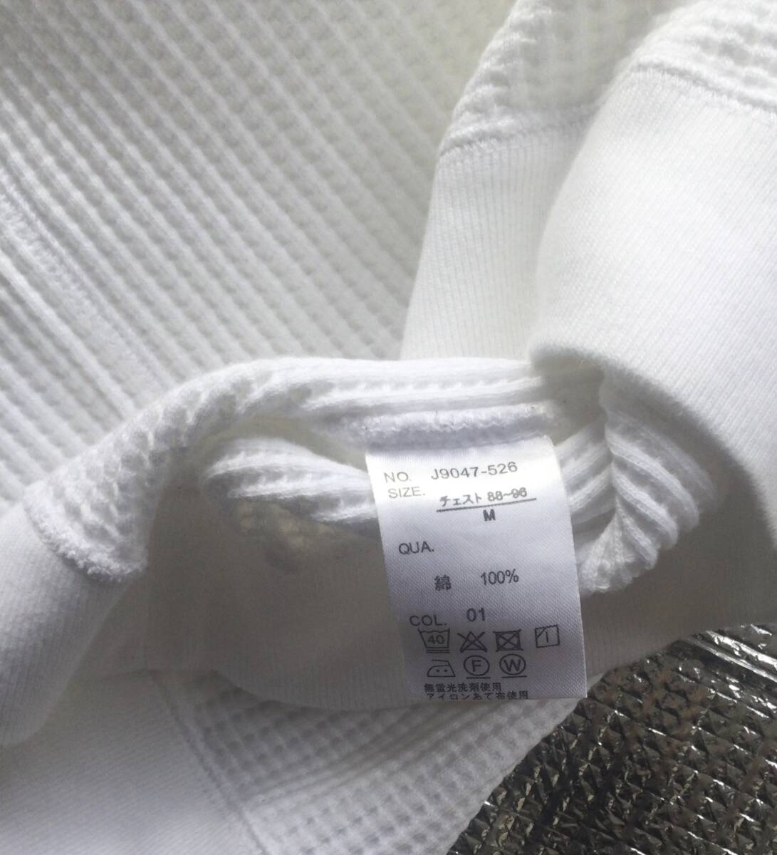 ビッグワッフル【 ジェーイーモーガン JEMORGAN★サーマルワッフルスウェットシャツ】アメカジ ハーレー アウトドア_画像3