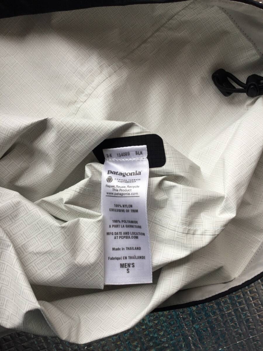 H2No 防水透湿【Patagonia Torrentshell Pullover★パタゴニア トレントシェルプルオーバーアノラックパーカー 】キャンプウインドブレーカ_画像6