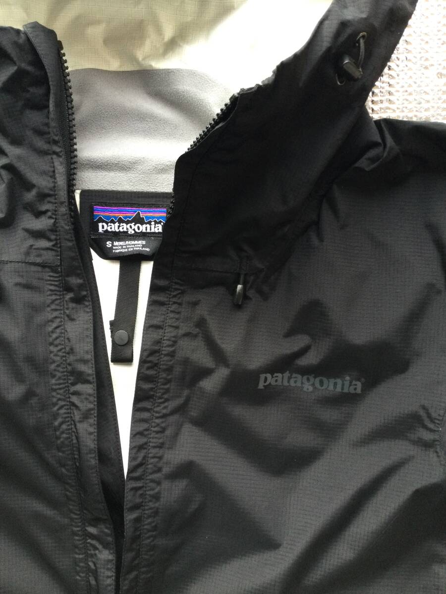 H2No 防水透湿【Patagonia Torrentshell Pullover★パタゴニア トレントシェルプルオーバーアノラックパーカー 】キャンプウインドブレーカ_画像3