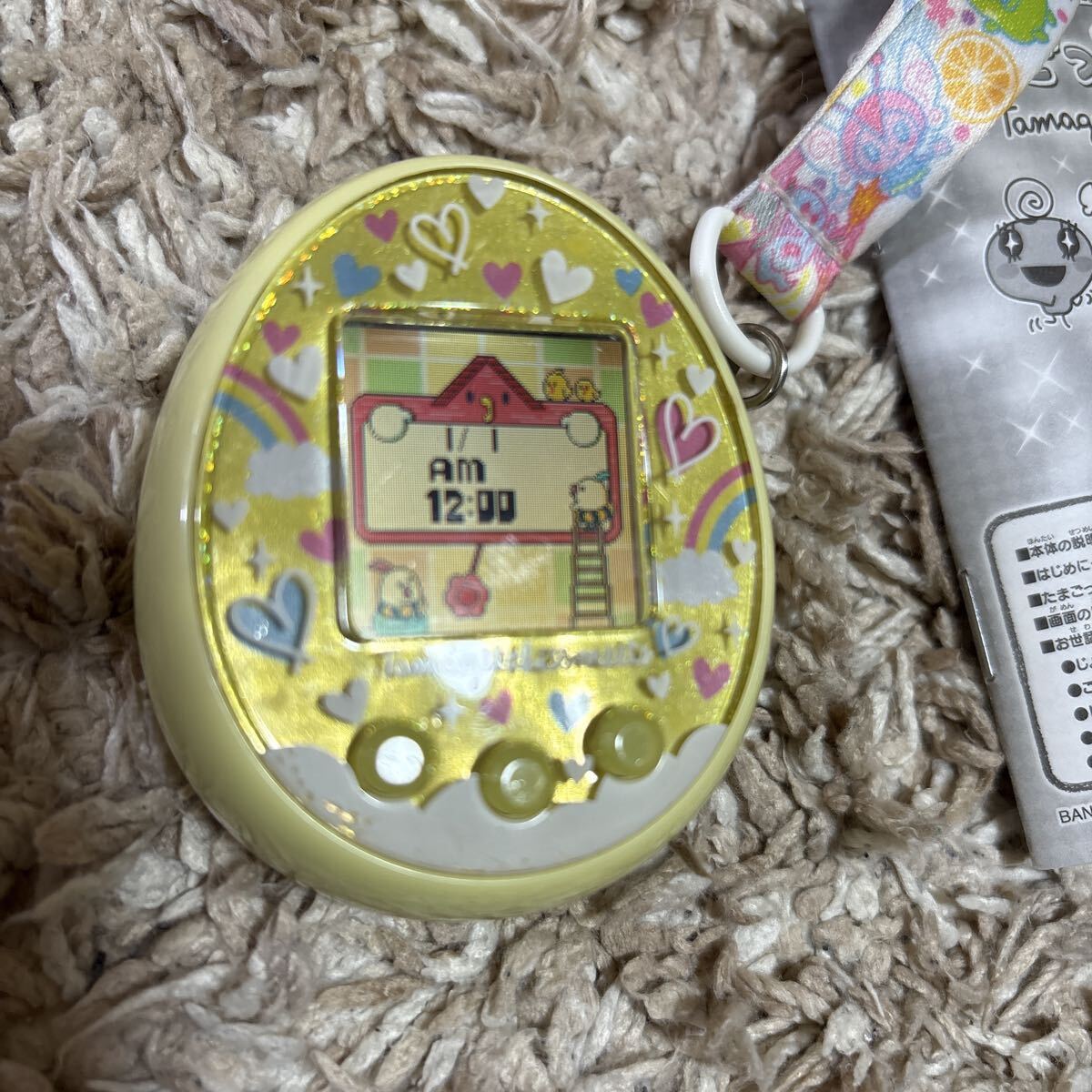 バンダイ たまごっち たまごっちみーつ メルヘンみーつver. イエロー　レア　 Tamagotchi_画像4