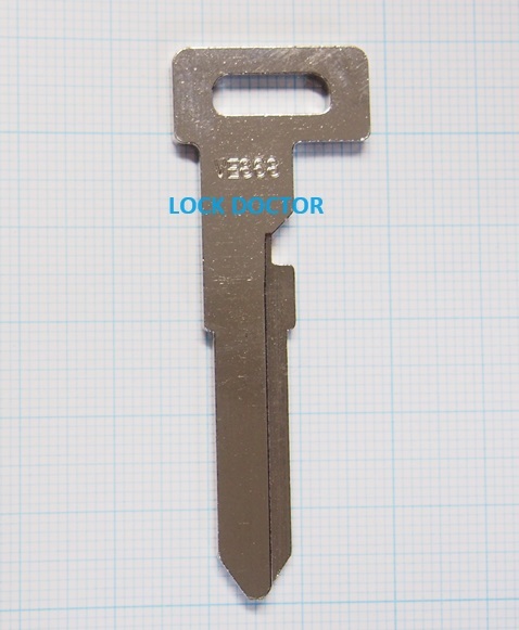 ダイハツ スマートキー用 メカニカルキー VE868 ブランクキー 合鍵材料 カギ 別途キーカット可 ムーヴ等 エマージェンシーキー_画像2