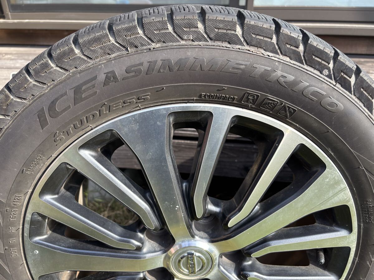 Serena 195/60R16 6J+45 5 дыра PCD114.3 оригинальный 16 -дюймовые легкосплавные алюминиевые литые диски C25 C26 ICE ASIMMETRICO 2021 год производства Pirelli зимний есть