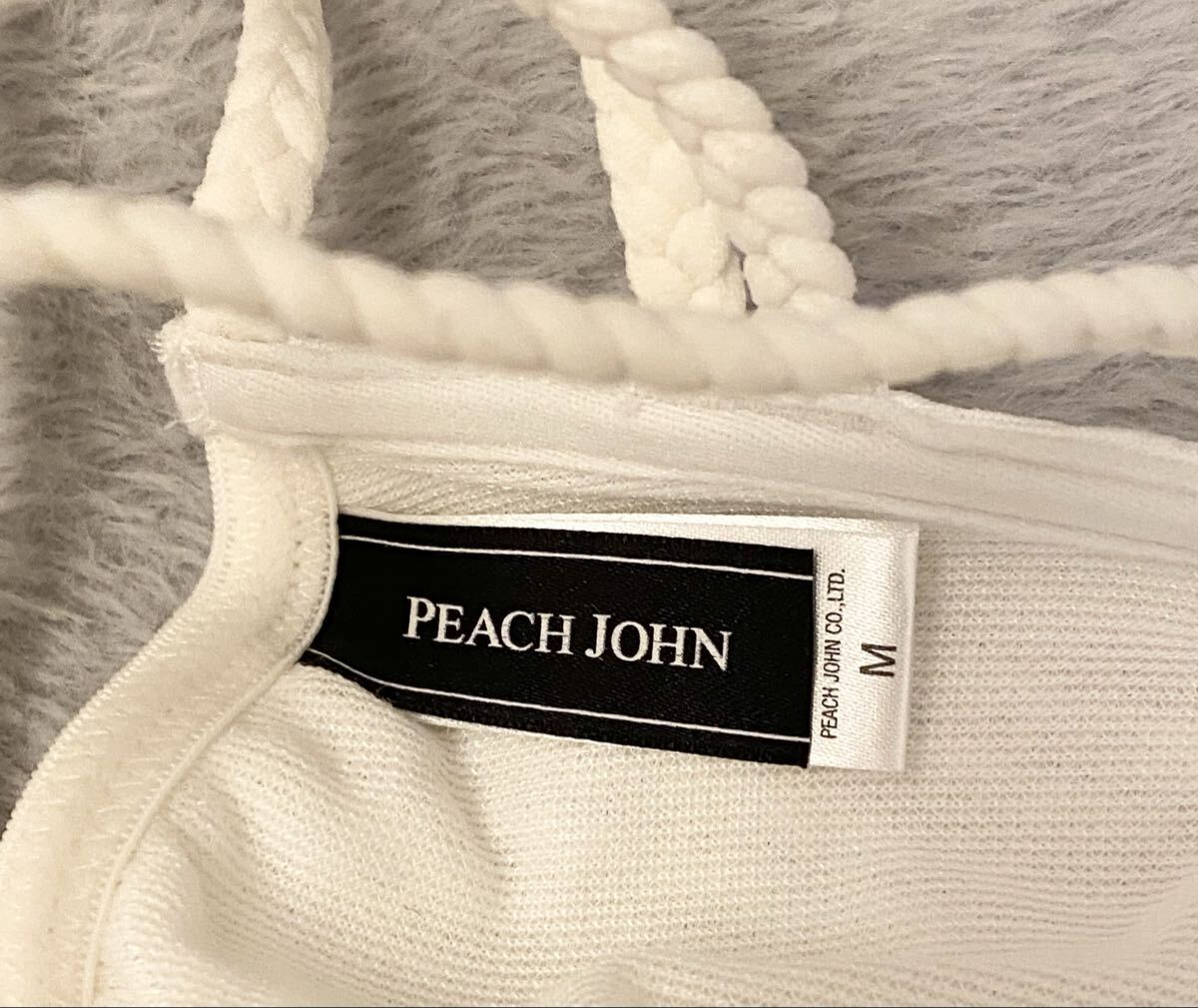 未使用 PEACHJOHN チューブトップ インナー 見せブラ ホワイト PEACH JOHN ピーチジョン チューブトップ ベアトップ_画像3