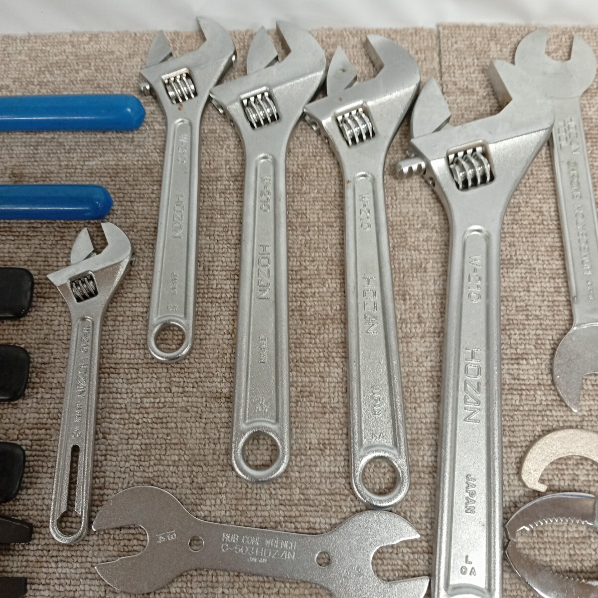 usB-852 HOZAN ホーザン ハンドツール まとめ売りスプロケット レンチ チェン切りなど 自転車整備 現状品 保管品_画像4