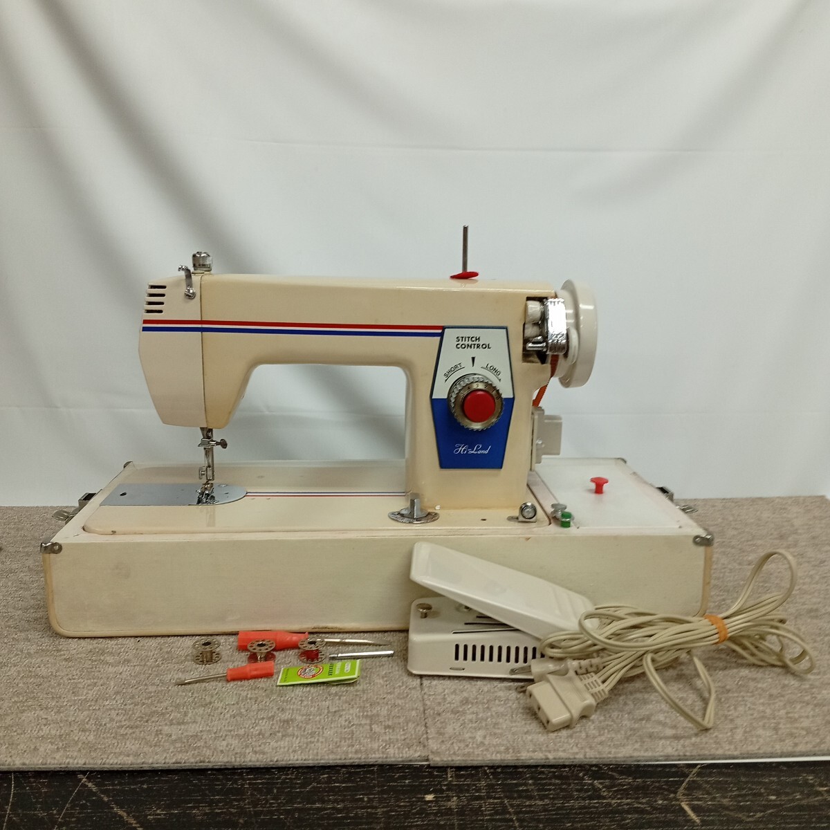usB-891 Hi-Land ミシン 手芸 手工芸 裁縫 高島屋 現状品 通電確認のみ_画像1