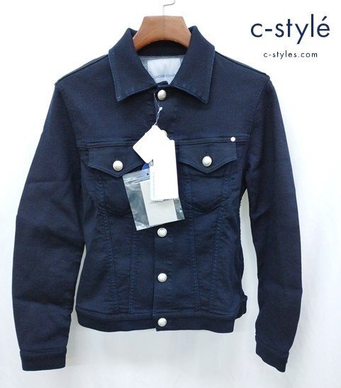 L084b [未使用品] JACOB COHEN ヤコブコーエン デニムジャケット XS インディゴ系 81700 ストレッチ | アウター N_画像1