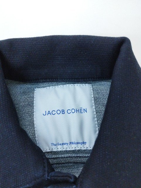 L084b [未使用品] JACOB COHEN ヤコブコーエン デニムジャケット XS インディゴ系 81700 ストレッチ | アウター N_画像3
