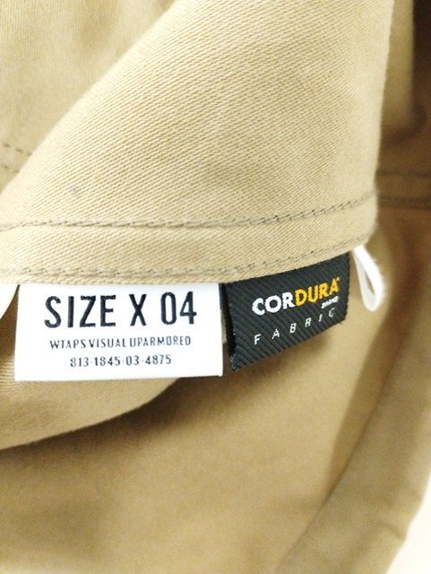 L089c [人気] WTAPS ダブルタップス WMILL-65 JACKET 04 ベージュ BRDT-JKM01 | アウター N_画像4
