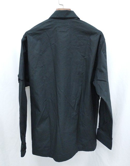 L087b [人気] WTAPS ダブルタップス FLYERS ミリタリーシャツジャケット 03 ブラック 211BRDT-SHM03 | アウター N_画像2